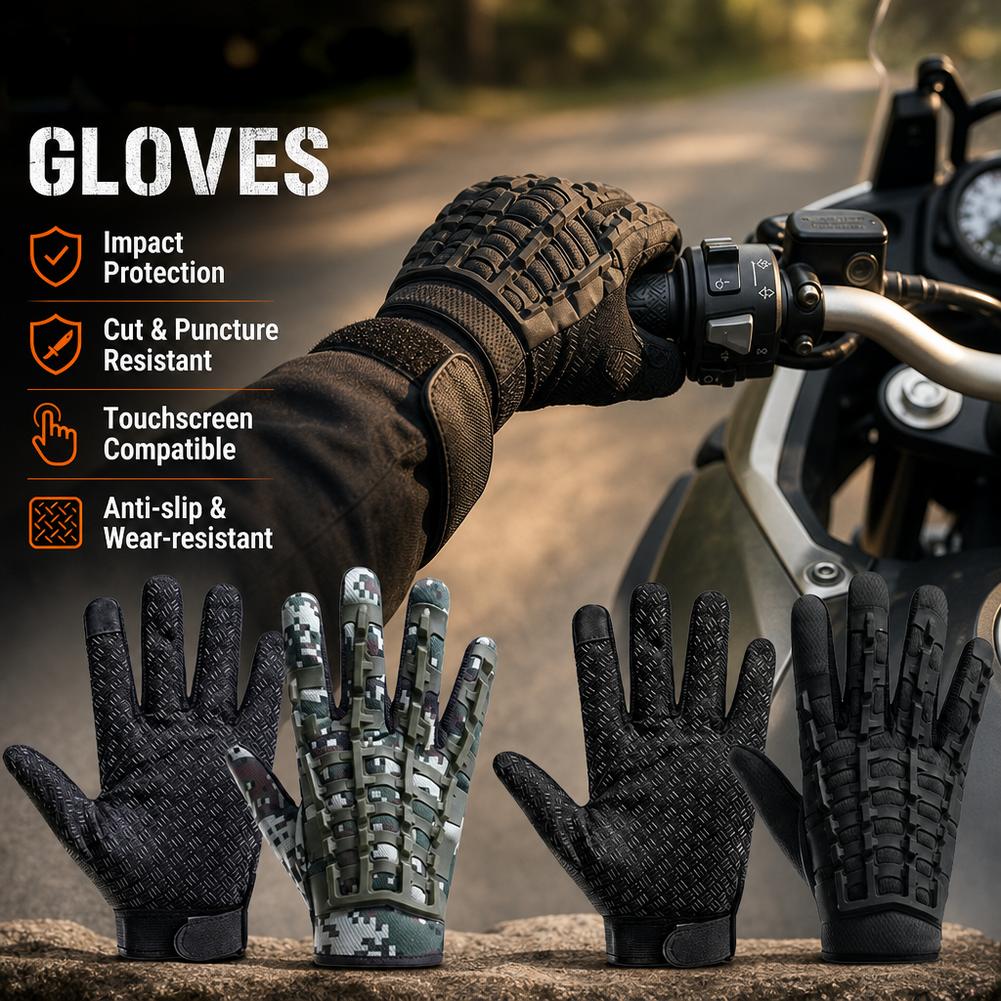 Work Glove Impact - 전술용 장갑 터치스크린 오토바이 라이딩 장갑