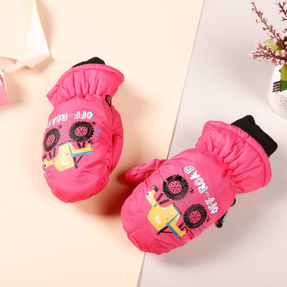 Ski Glove Waterproof - 스노우맨 어린이용 스노우 장갑 2~5세용 방풍