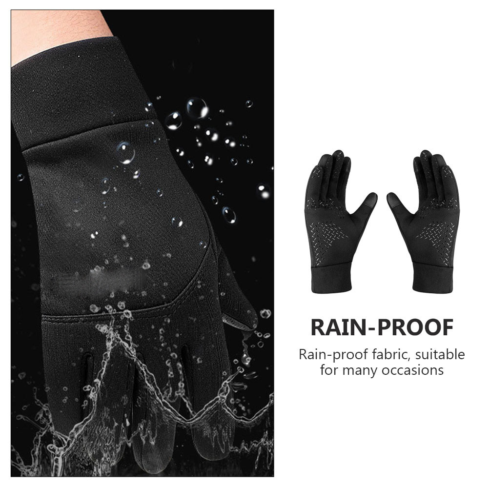 Winter Glove Insulated - 1쌍의 보온 방한 사이클링 장갑, 겨울철