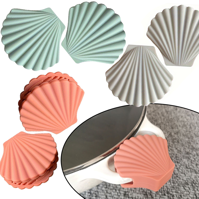 Oven Mitt Silicone - 2Pcs 실리콘 Anti-scald 장갑 쉘 모양