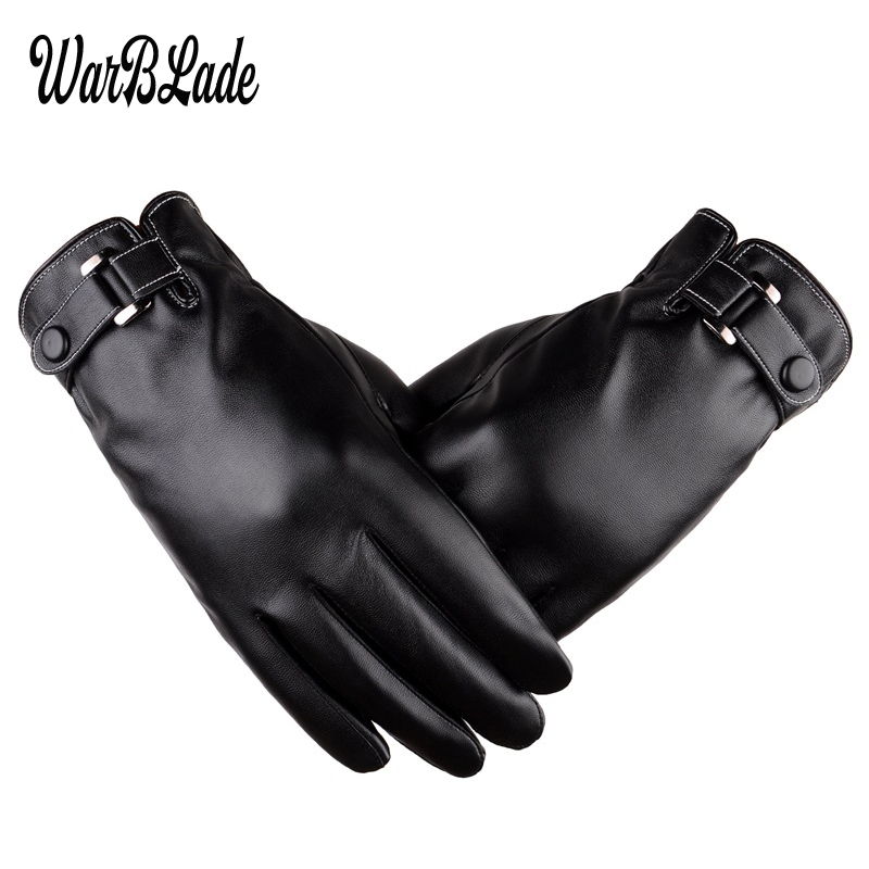 새로운 남성 비즈니스 장갑 겨울 장갑 따뜻한 터치 스크 - Leather Driving Glove 리뷰 및 가격