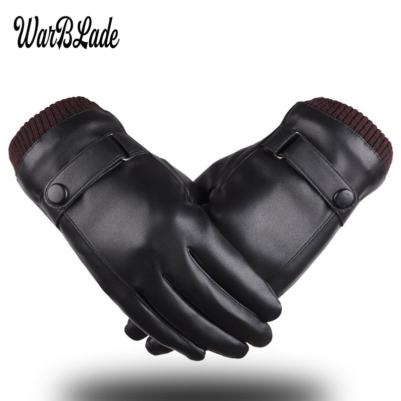 새로운 남성 비즈니스 장갑 겨울 장갑 따뜻한 터치 스크 - Leather Driving Glove 리뷰 및 가격