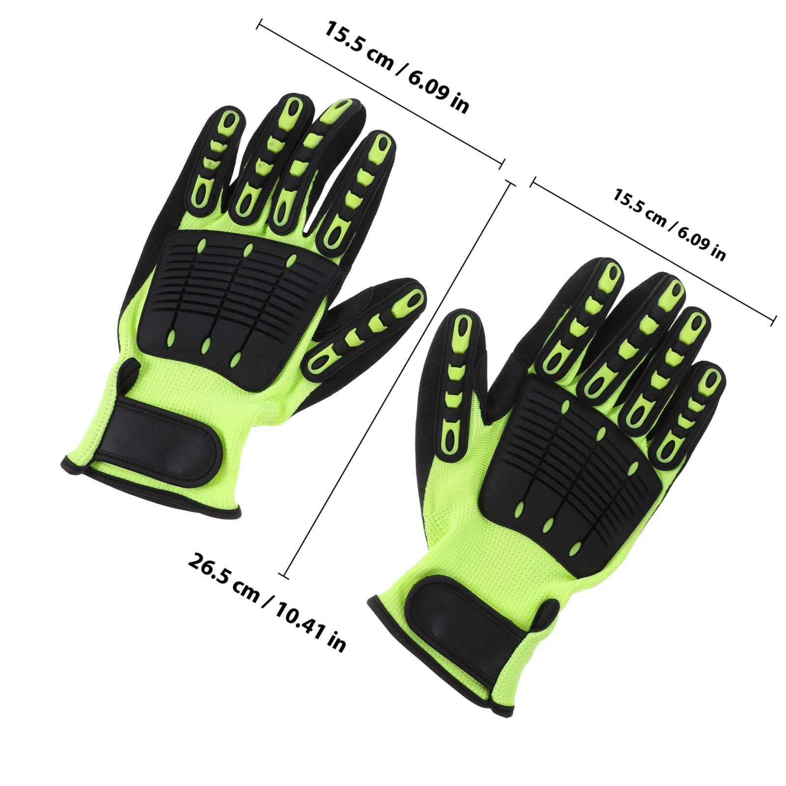 1켤레의 보호용 작업용 장갑, 절단 방지 및 충격 방지 - Work Glove Impact 리뷰 및 가격