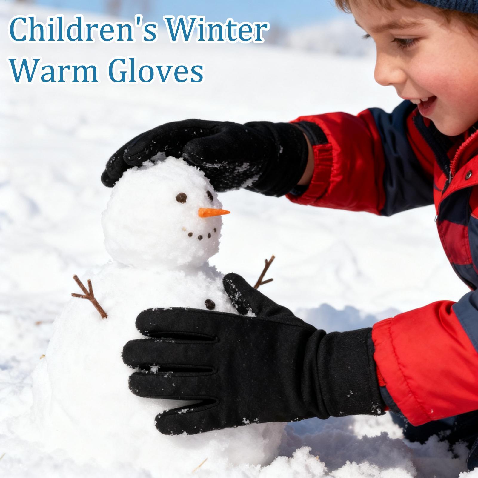어린이를위한 겨울 장갑 터치 스크린 절연 장갑 어린이  - Winter Glove Insulated 리뷰 및 가격