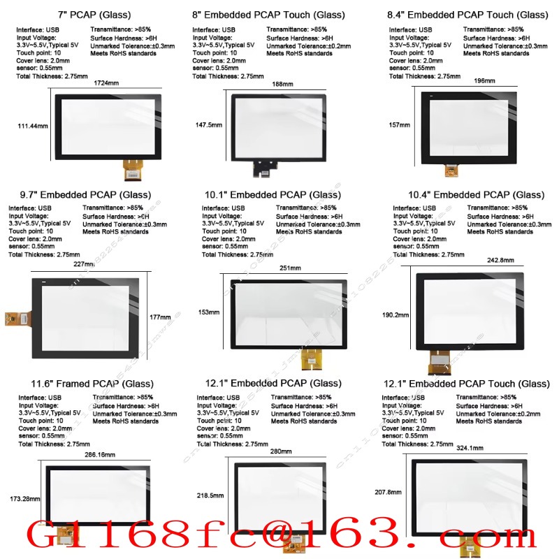 대형 USB 터치스크린 패널, 정전식 LCD 스크린,  - Touchscreen Glove Capacitive 리뷰 및 가격
