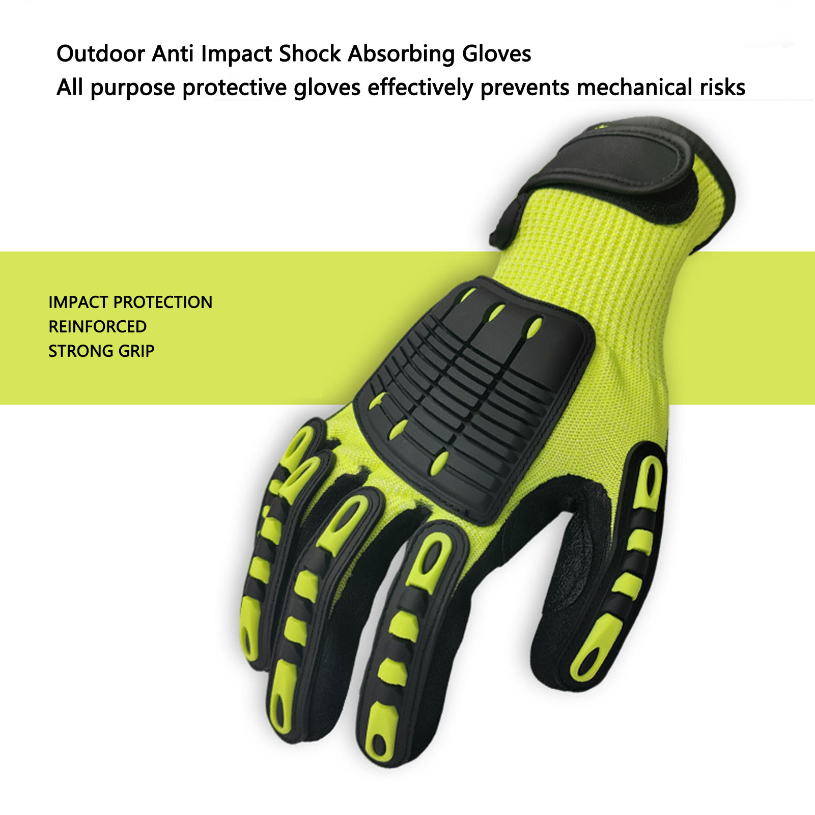 보안 작업용 장갑 절단 방지 진동 방지 충격 감소 충격 - Work Glove Impact 리뷰 및 가격