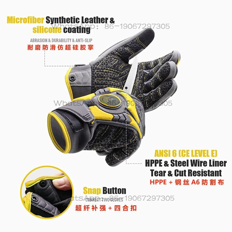 절단 방지 PVC 소재, 내마모성 TPR 패치, 기계식 - Cut Resistant Glove 리뷰 및 가격