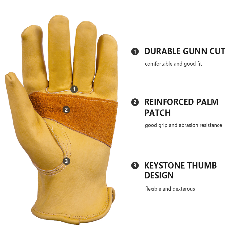 가죽 장갑 남성 작업용 장갑 부드러운 소가죽 운전자 사 - Leather Driving Glove 리뷰 및 가격