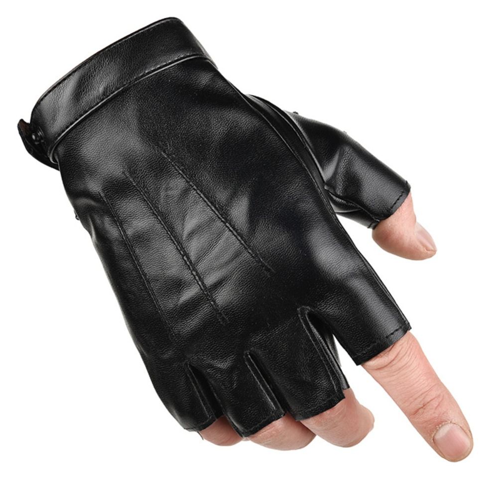 패션 펑크 PU 드라이빙 장갑 버튼 디자인 미끄럼 방지 - Leather Driving Glove 리뷰 및 가격