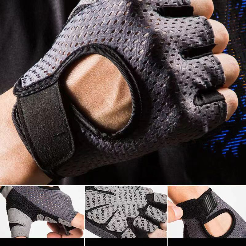 여름 장갑 피트니스 통기성 태양 보호 사이클링 반 손가 - Workout Glove Gym 리뷰 및 가격