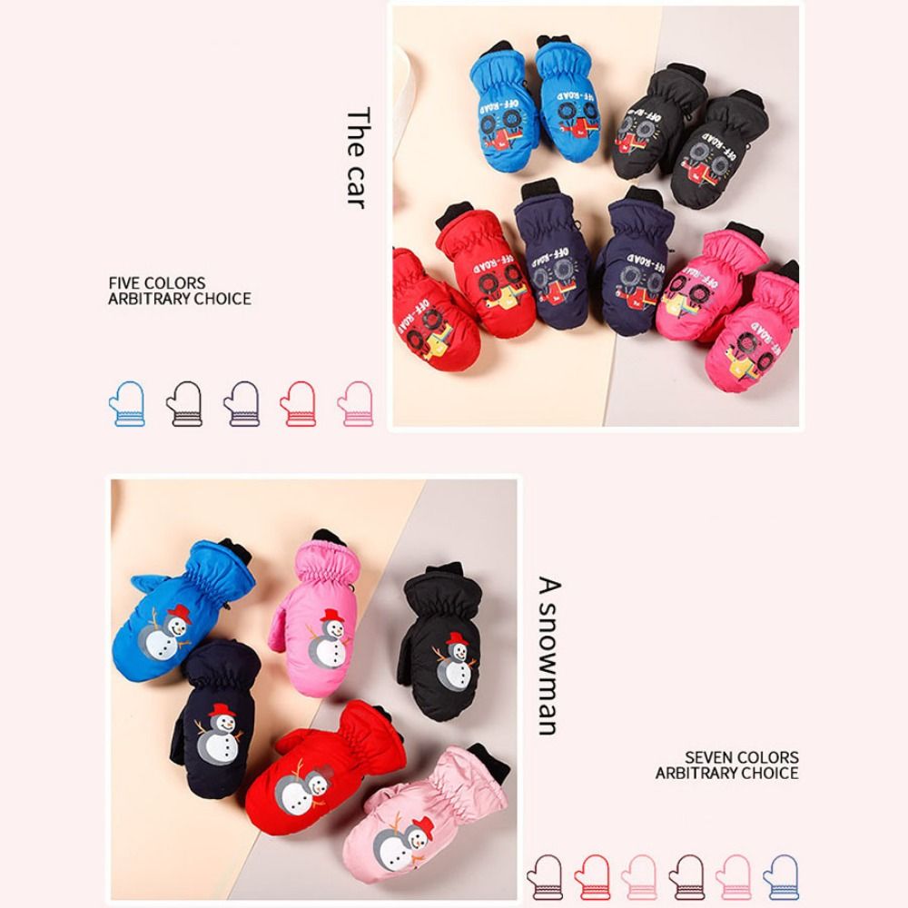 스노우맨 어린이용 스노우 장갑 2~5세용 방풍 겨울 스 - Ski Glove Waterproof 리뷰 및 가격