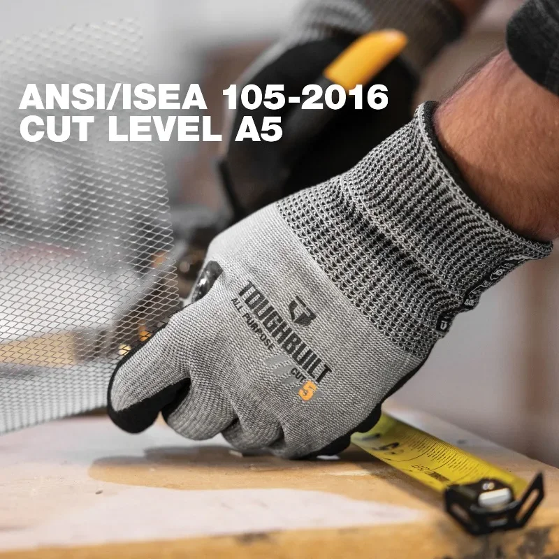 ToughBuilt TB-P2-112-5-L 니트릴 초 - Cut Resistant Glove 리뷰 및 가격